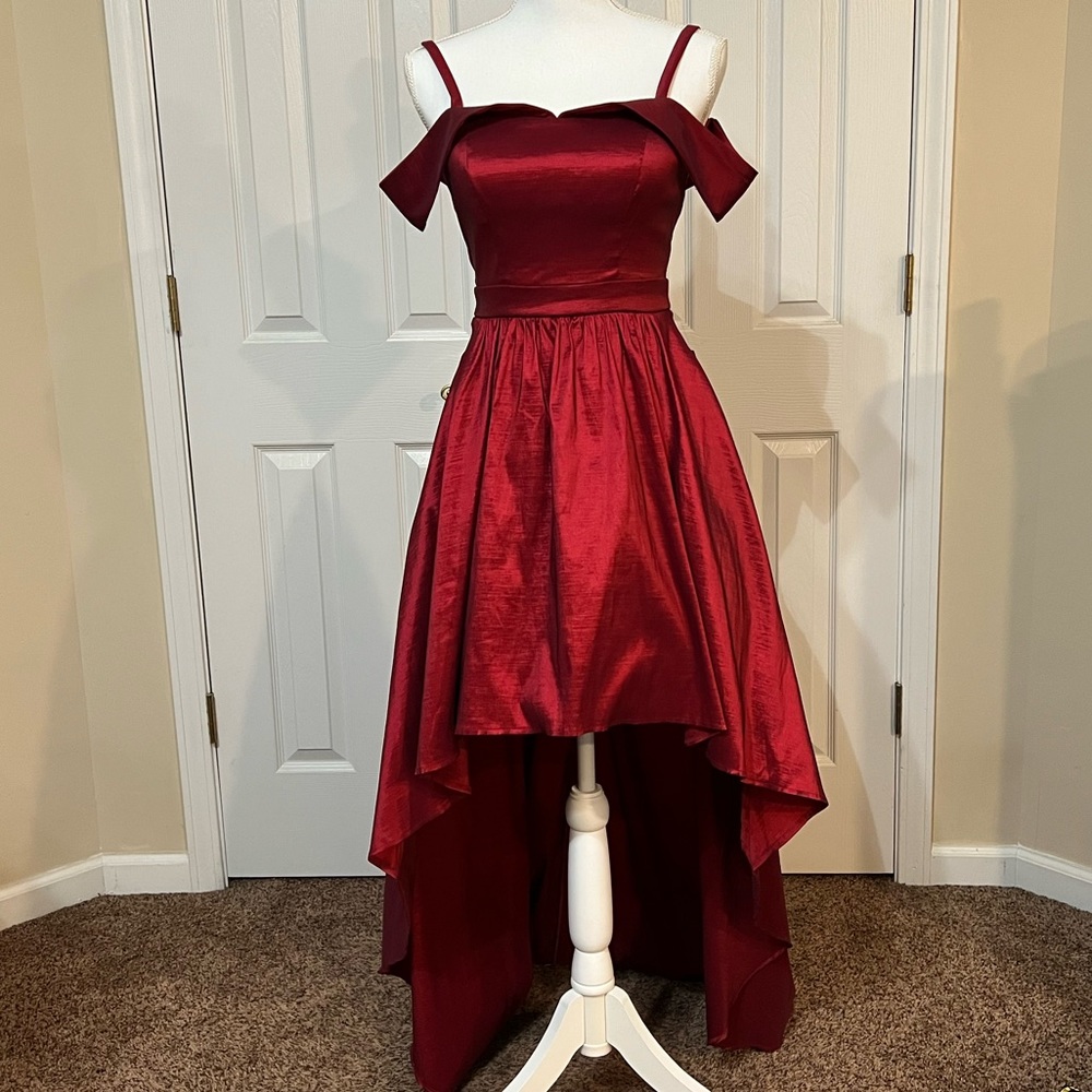 B.Darlin Crimson Dress